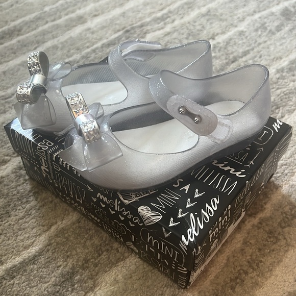 Mini Melissa Silver Stars shoe - Picture 3 of 4